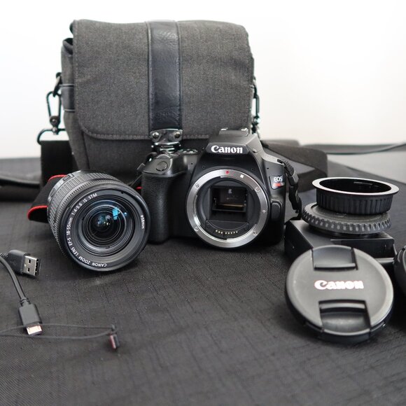Canon EOS Rebel SL3 DSLR Camera with 18-55mm - Picture 5 of 9